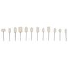 Rotary Tool Wool Felt Grinding Head Polishing Glass Abrasive Tools