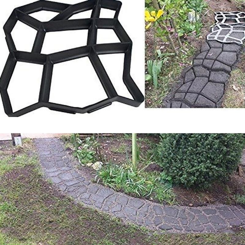 Garden Pavement Mold Garden Walk Pavement Concrete Mould