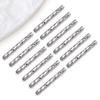 18K Gold-Plated Faceted Starry Tube Beads for DIY Jewelry Making