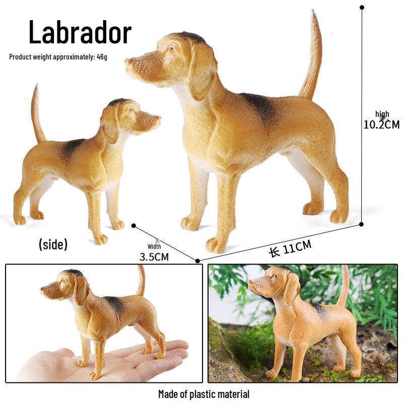 Cross-Border Animal Toy Set: Sheep, Cow, Horse, Donkey, Goat, Poultry Plastic Models