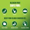 Liquid Toilet Clog Remover Fast Acting Bleach Free 12oz Non Corrosive Safe Pipes Septic Easy to Use Odorless Solution