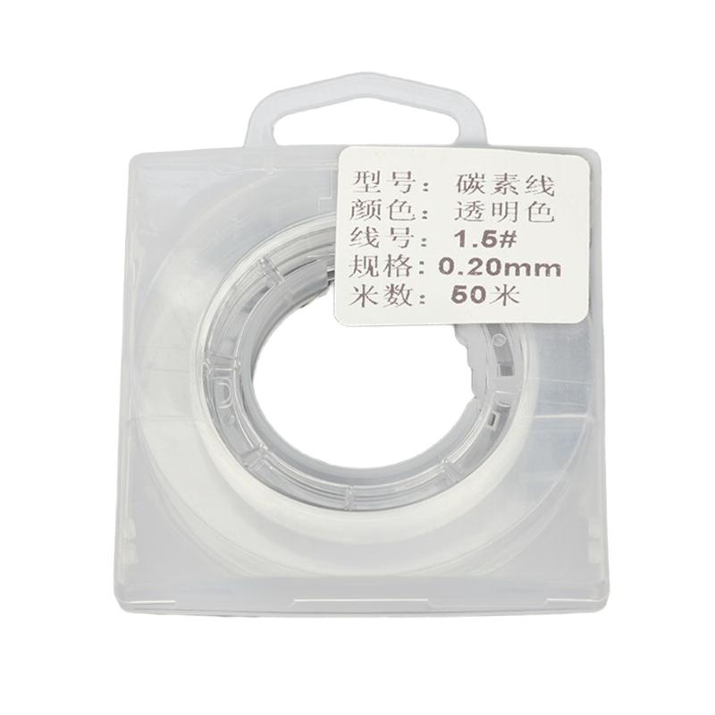 50M Fishing Line, Nylon Fishing Wire Spool Clear Monofilament Line Invisible Fishing Wire for Fishing Hanging Crafts