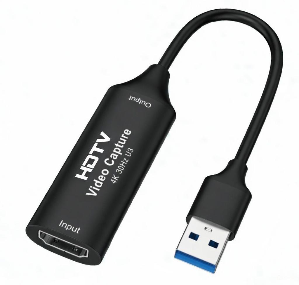 4K HDMI To USB 3.0 Video Capture Card for Game Streaming & Recording - MS2130 Chip