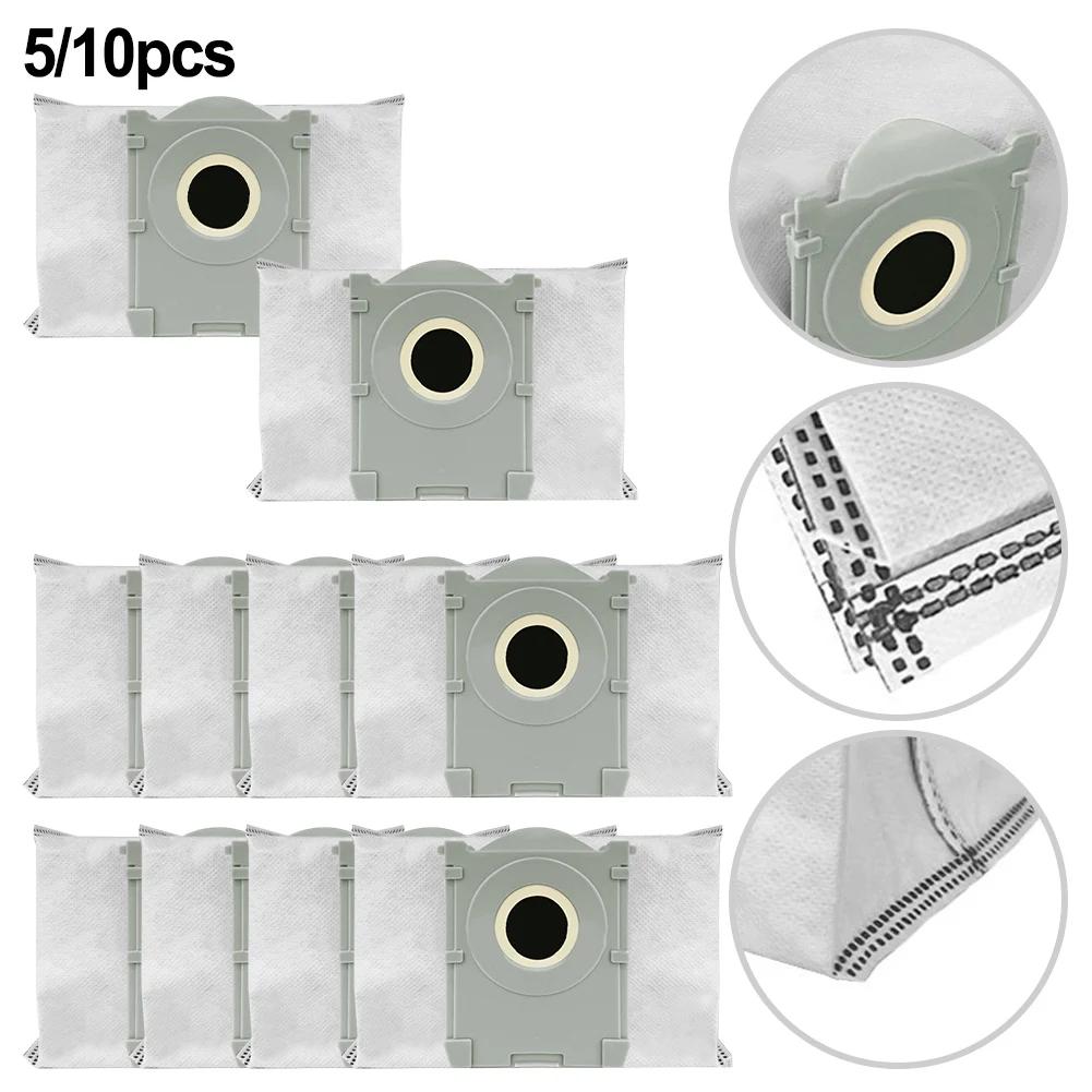 For ECOVACS For Deebot T50 For PRO Floor Cleaning Robot 5 /10 Pcs Dust Bags Vacuum Cleaner Accessories Replacement Parts