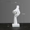 Resin Abstract Mask Statues European Miniature Figurines for Interior Home Office Study Desktop Figure Ornament Decor Gift