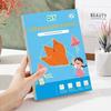 Educational Toys 3D Geometry Learning Book DIY Paste Material Kit  Toddlers