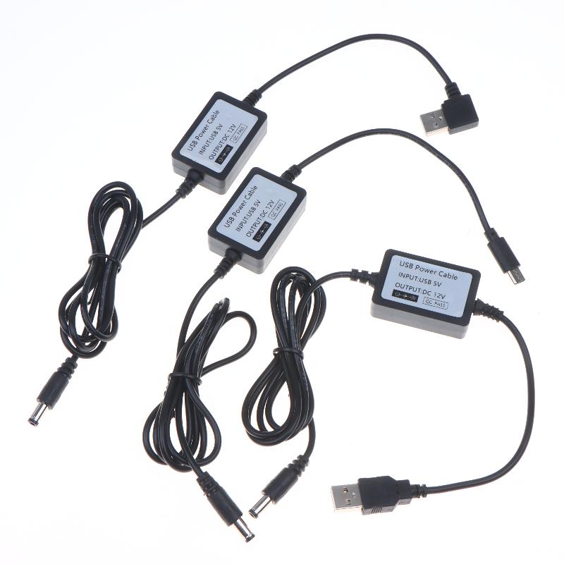 Dc-Dc 5V To 9V 12V 1A Step Up Usb Boost Cable Power Converter Adapter 5.5X2.1Mm For Power Connector