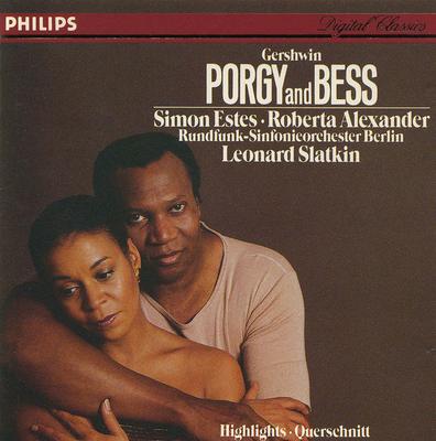 CD GERSHWIN, ESTES, ALEXANDER; SLATKIN - Gershwin: Porgy & Bess  4127202 Philips Europe Soundtracks & Musicals Used