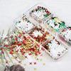 Snowflake Nail Art Flakes Slice Decoration Acrylic 3D Design Manicure Accessory For Mix Christmas Nails Charms Sequins Tips Kit