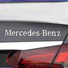 CUTRB1 For Mercedes Benz Original Letter Logo 3D ABS Car Emblem Stickers Universal Decals Modified Dody Rear Tail Standard Accessories
