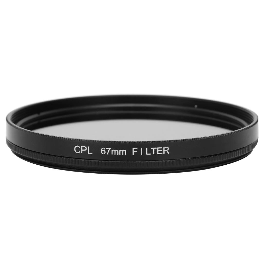 Junestar CPL Objektivfilter Polarisationsfilter für CanonNikonSonyOlympusFuji Kamera Polarisator67mm