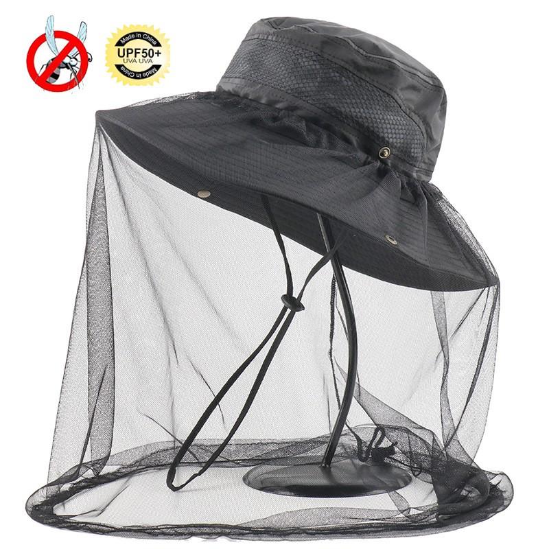Unisex UV Protection Bucket Hat With Wide Brim Foldable Sun Outdoor Travel Beach Hiking