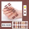 Semi-Cured Gel Nagellackstreifen Gel Nägel Vollständige Wraps Streifen Gel Nagelaufkleber