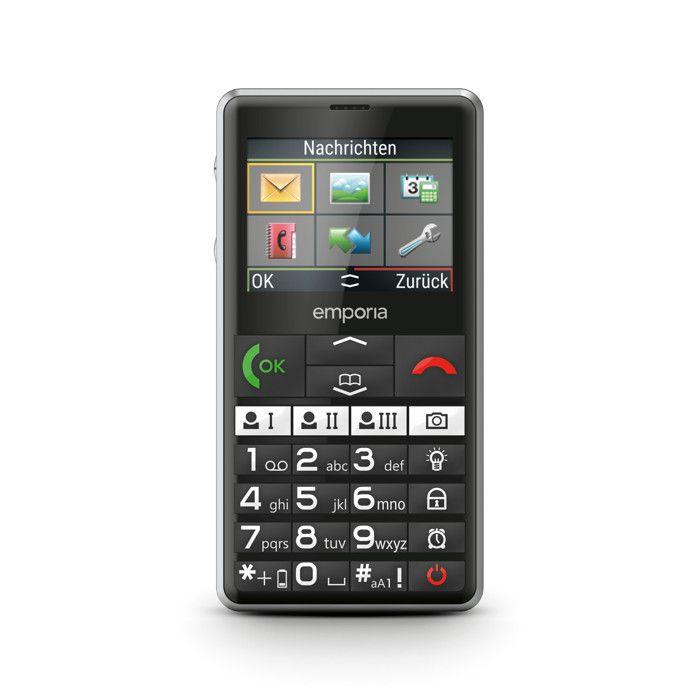 Téléphone pour personnes âgées - emporia - emporia emporiapure-lte - écran 2.31'' - caméra 2mp - batterie longue durée