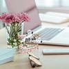 Mother's Day Gift Acrylic Block Puzzle Desktop Ornament Transparent Flower Letter Pattern Party Decoration Festival Supplies