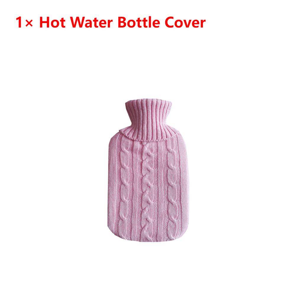 2000ml Large Hot Water Bag Electric Water Bag Hot Water Bottle Plush Hand Hot Pack Cover Reusable Big Hand Warmer Water Bottle