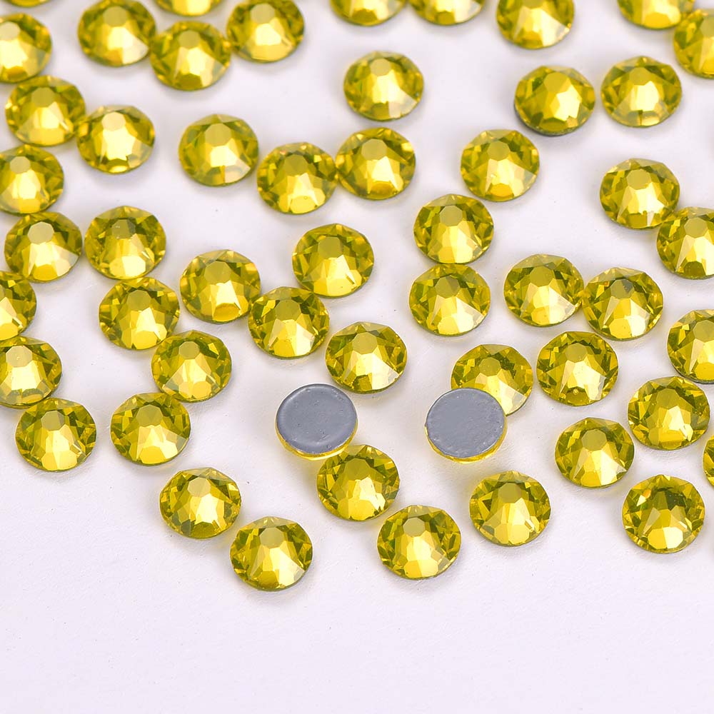 Strass Sewing Fabric Crystal Garment Hotfix Diamond Rhinestone Small Clear Flatback 70 Colors AB 8 Big and 8 Glass