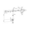 Digitus | Desk Mount | Swivel, Height Adjustment | 15-32 " | Internal Memory GB | SSD GB | Keyboard Language | Maximum Weight (capacity) 8 Kg | Black