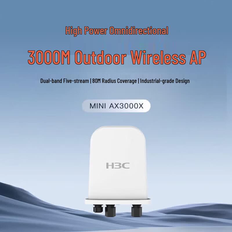 H3C Mini AX3000X AP WiFi 6 da Esterno (Versione NC)