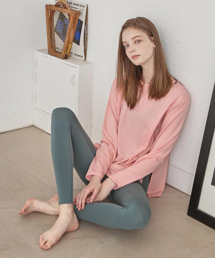 Debiweeo Cozy Long Sleeve T-Shirt Devi-T0053-Pink