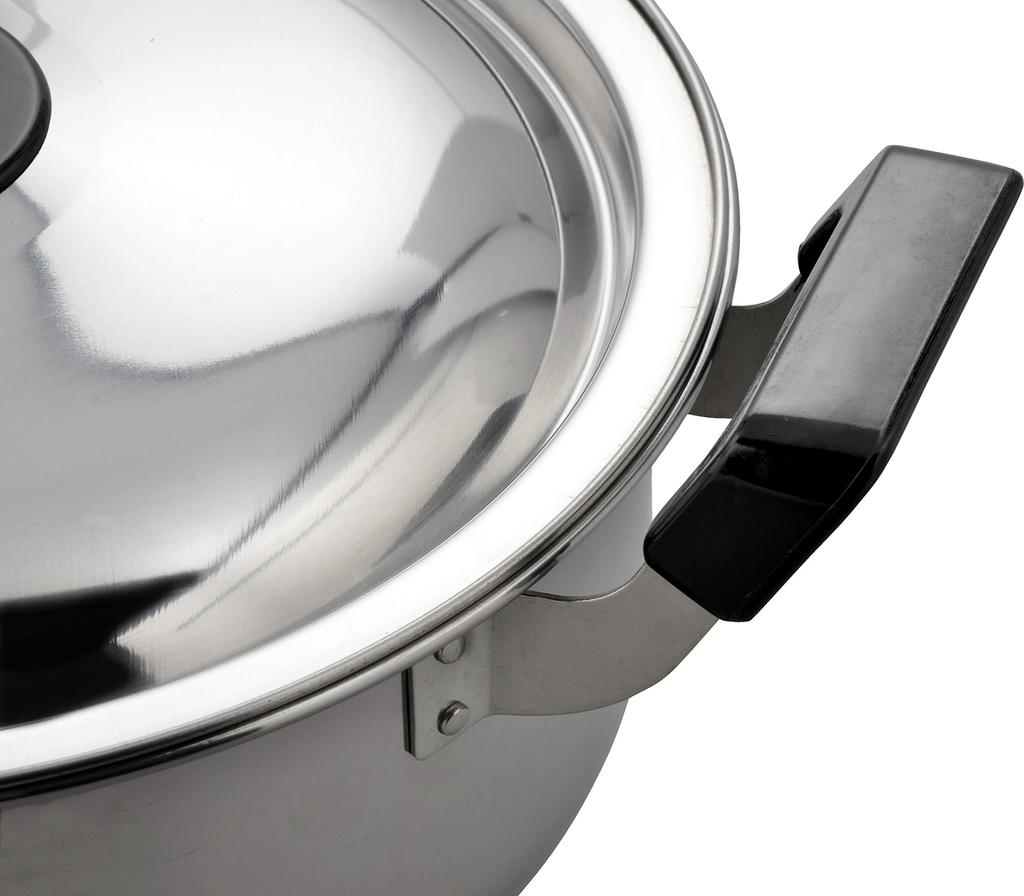 Wahei freiz kastrull 26cm Rostfritt stål kompatibel Ny Daisuke Tvåhandtag IH/Gas SR-7569