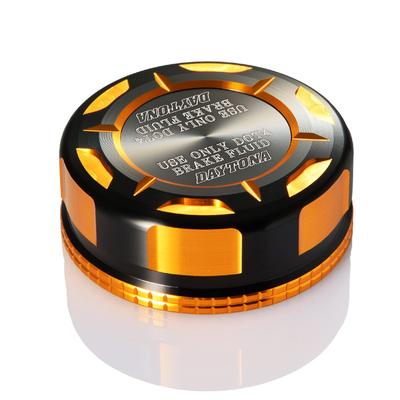 Daytona PREMIUM ZONE Motorrad Hauptbremszylinderdeckel NISSIN Gold 92734 42mm