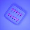5pcs 10 Pcs/box Translucent Tungsten Bead Core Hard Egg Fly Glo Bug Fly Fishing Flies Lures Size 12#