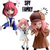 13cm SPY×FAMILY Anya Figure with Suspender Jeans Noodle Stopper Animation Action Figure High Quality Playthings Presents