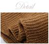 Knitted wool scarf women's thermal scarf gloves hat three-piece set