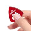 Professional 6 Pcs Winner Guitar Picks Large Triangular Anti-Slip Electric Guitar Picks 2.0MM Thick Guitar Parts Guitar Playing
