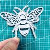 2pcs Bees Metal Cutting Dies Stencil for DIY Scrapbooking Photo Album Embossing Paper Cards Crafts Diecuts