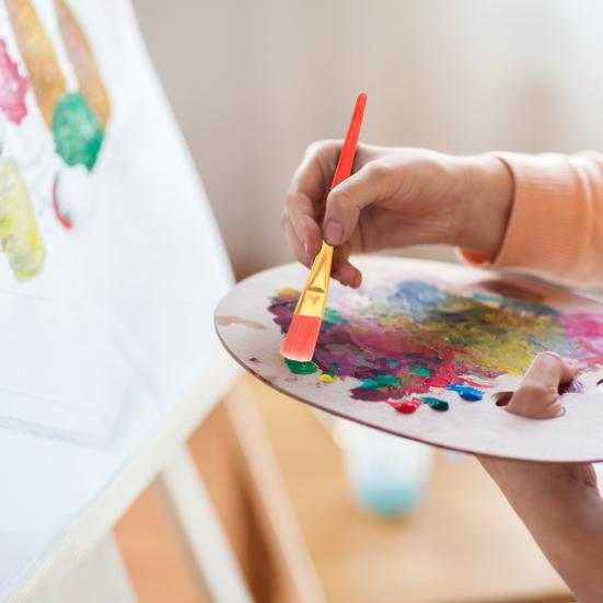 6ks malířský štětec Pohodlné uchopení Průhledná tyč Studenti Přenosný akvarelový štětec na kreslení Sada školních potřeb