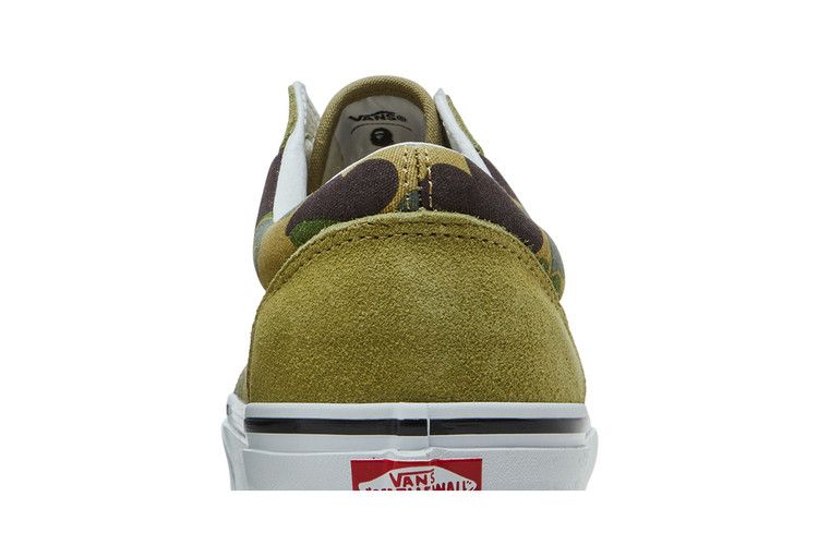 Men's Sneakers Vans Old Skool 36 DX Bape Green ABC Camo Green/Dark Green/White
