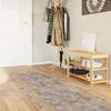 vidaXL Teppichläufer MARSA Grau 80 X 400 Cm Polyester Und PVC