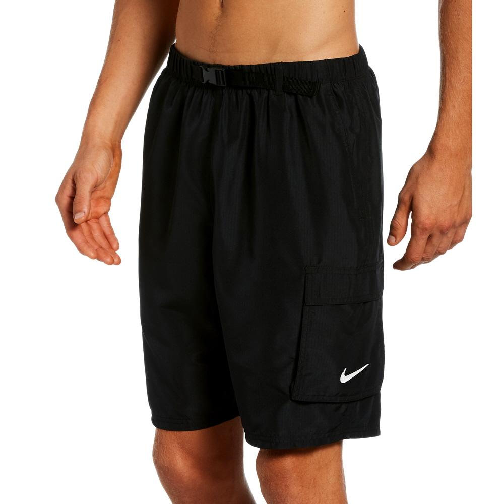 NIKE SWIM Men'S Rash Guard Essential Vital 7-Inch Boardshorts Nessb537-001