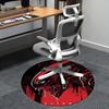 Alien Prometheus,Xenomorph Artwork Chair mat Round Rug Office carpet, Machine Washable, Non slip, Suitable for Living Rooms, Bedrooms