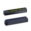 Car Dashboard Telephone Number Plate Universal Glow Car Temporary Parking Card Plate Glow Hide Phone Number Plate