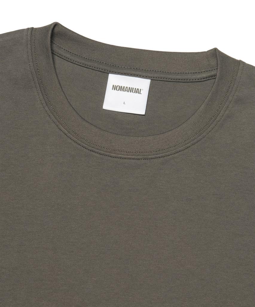 Nomaenyueol Nm Plain Crop T-Shirt - Charcoal