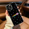 Cute N-Nyan -C-Cat Phone Case For iPhone17,16,15,14,13,12,11 ,Pro Max, Plus Soft Silicone Transparent Cover