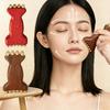 Massageador de Meridianos Faciais Rolo Gua Sha Contas Ferramenta de Lifting de Fáscia Drenagem Linfática Massagem Massagem de Pontos Gatilho Rolo Madeira