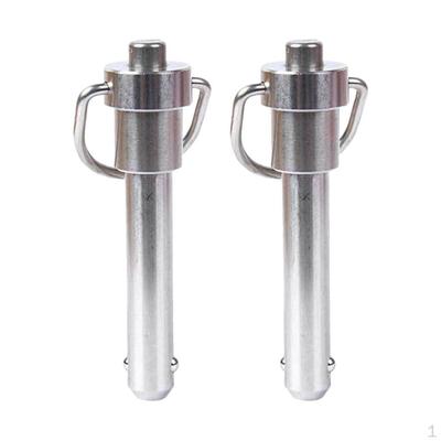 2 Packs Quick Release Ball Lock Pins Stainless Steel Pin 15mm