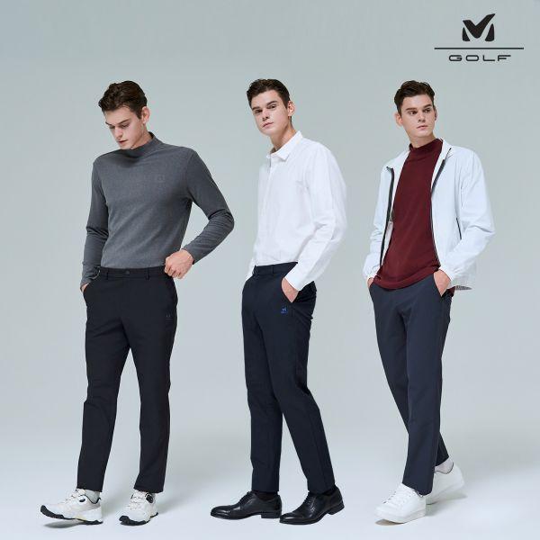 MILLET GOLF Men'S Polywoven Fleece-Lined Pants 3 Colors