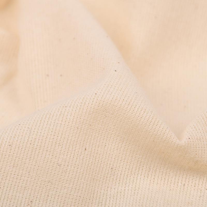 Original White 2.9m Wide Pure Cotton Greige Duvet Cover Fabric, Unbleached Plain Weave Bedding Material