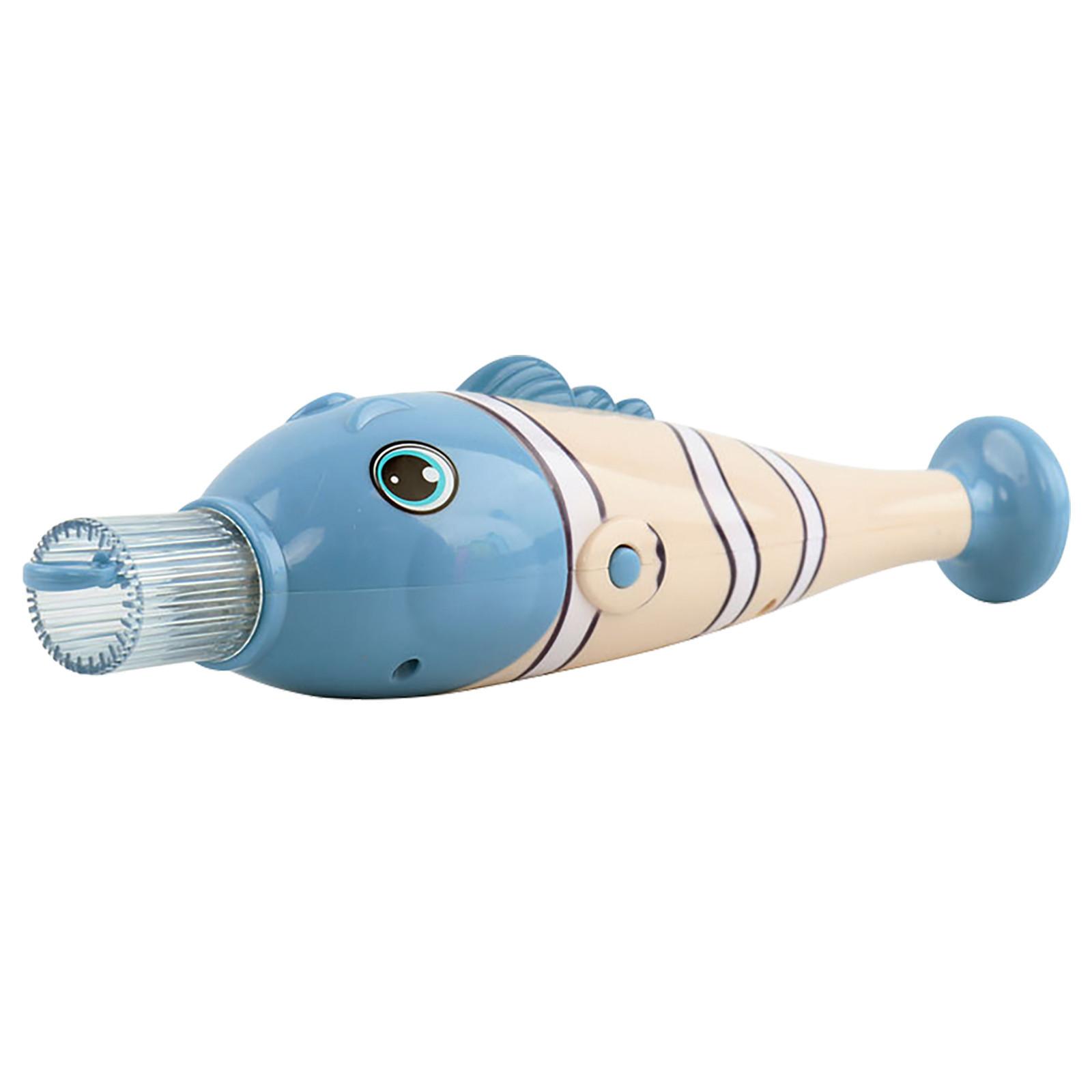 

Elastic Bubble Machine Toy Girl Electric Bubble Blowing Space Fish 70ML One Size