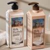 Milk Baobab Original Haar 2-teiliges Geschenkset, 1 koreanisches Haarpflegeset, Milk Baobab Körper 2-teiliges Geschenkset, 1 koreanisches Körperpflegeset