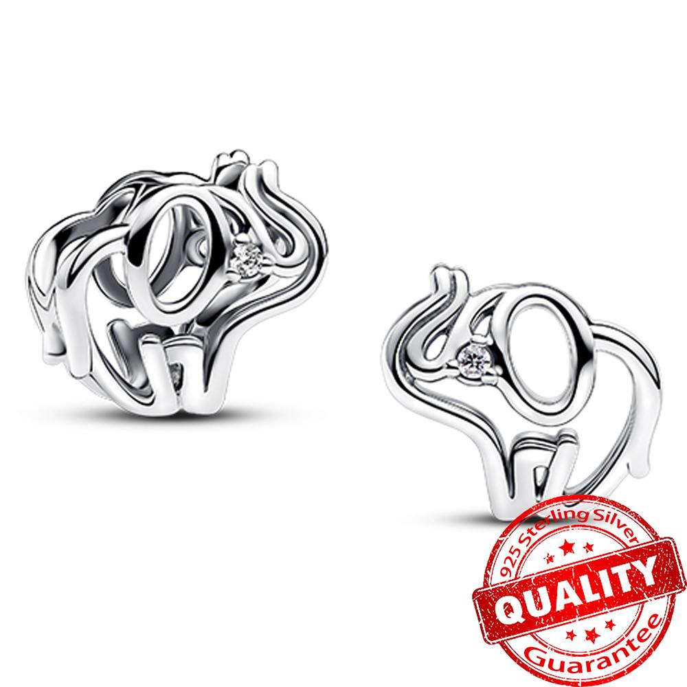 

Бутик Милый Медный Простой Шарм-Подвеска Слон Подходит для Оригинального Браслета DIY Детские Ювелирные Изделия Подарки на День Рождения