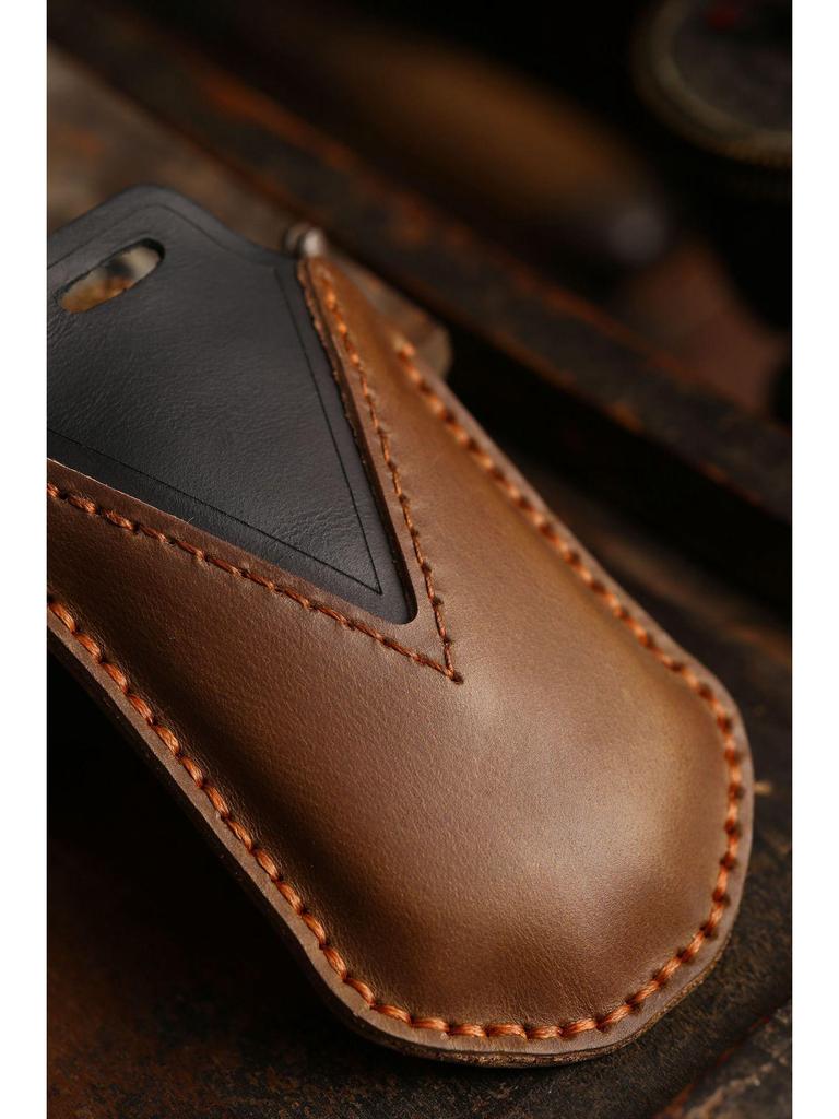 Wuling Crazy Horse Leather Handmade All-Inclusive Car Key Cover