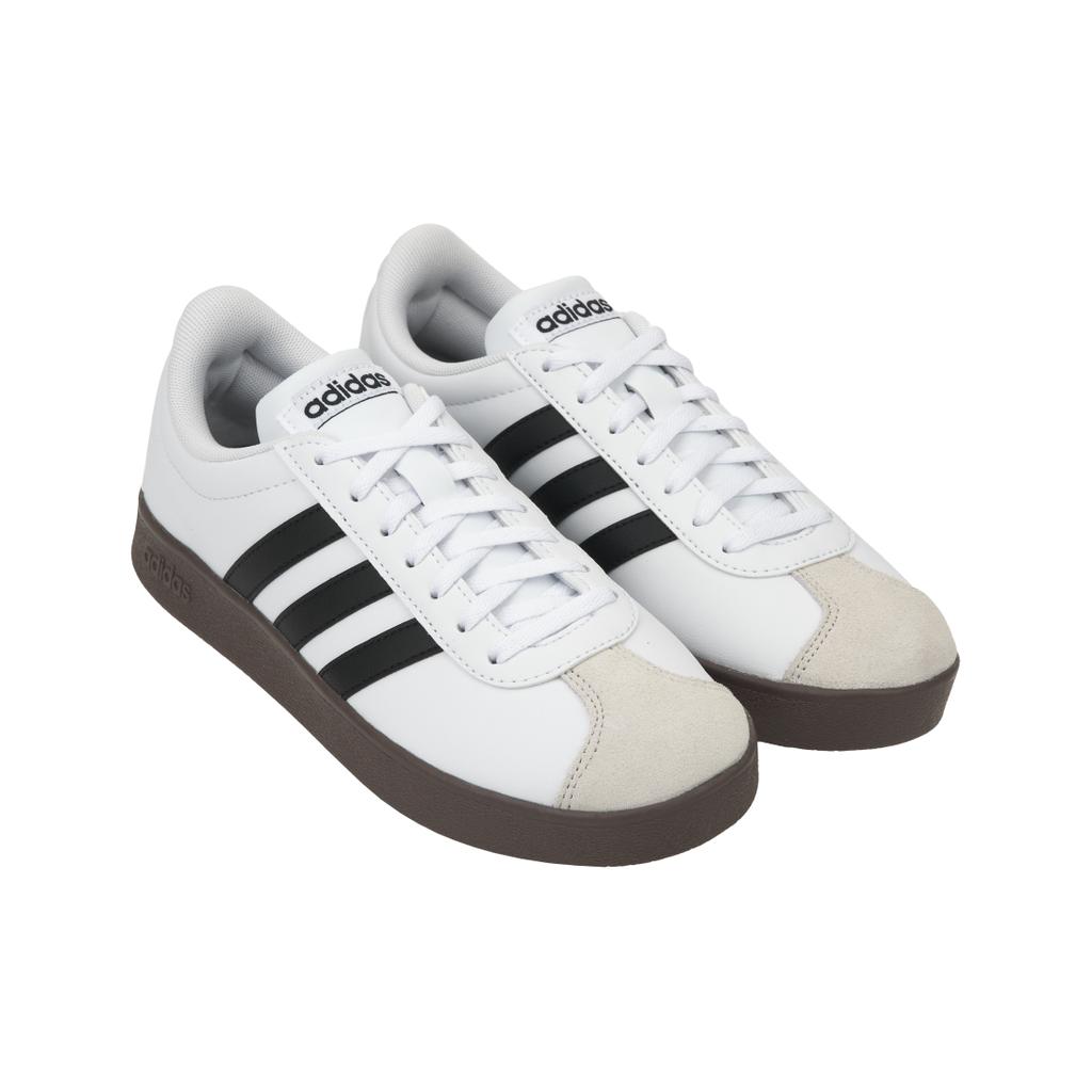 Adidas  VL Court Base White Black Gum Women Sneakers Cloud-White Core-Black Grey-One ID3714