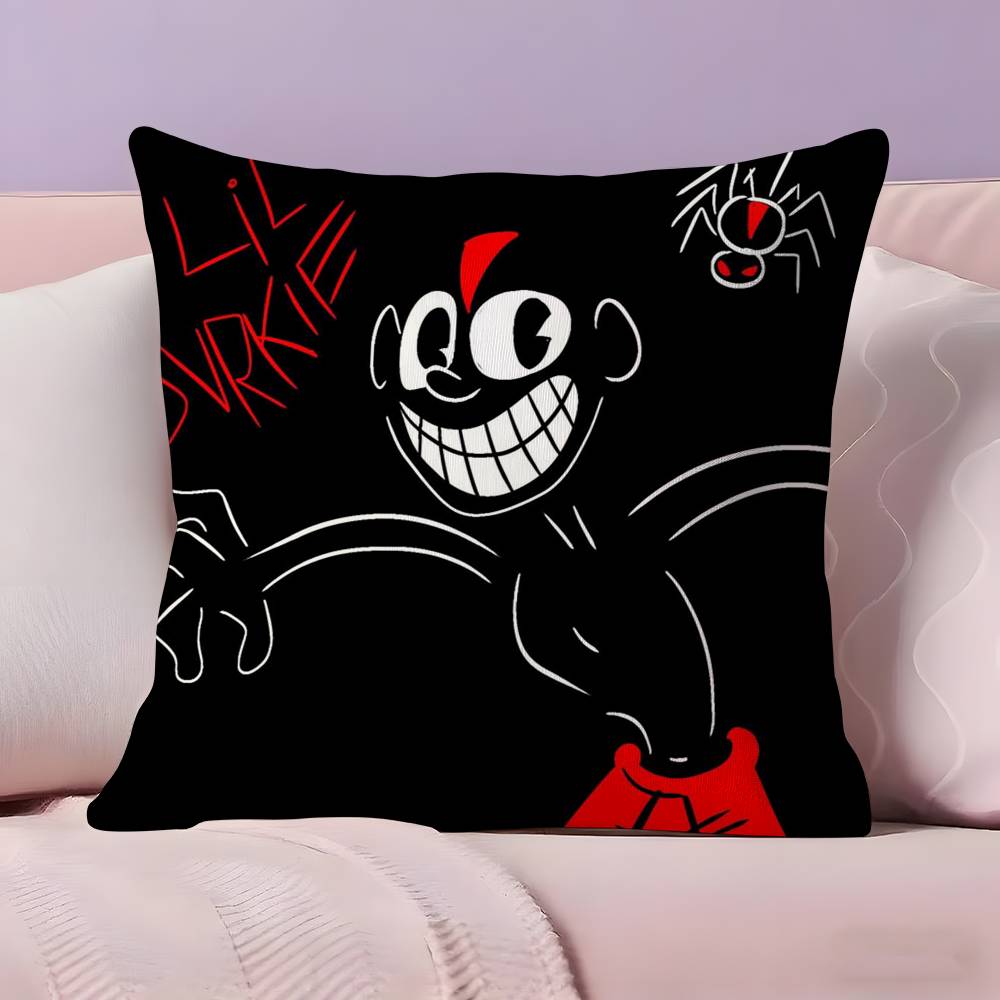 L-Lil D-Darkie Rapper Pillow Case  Ultra Soft Skin Friendly Fabric Cloud Like Comfort & Concealed Zipper