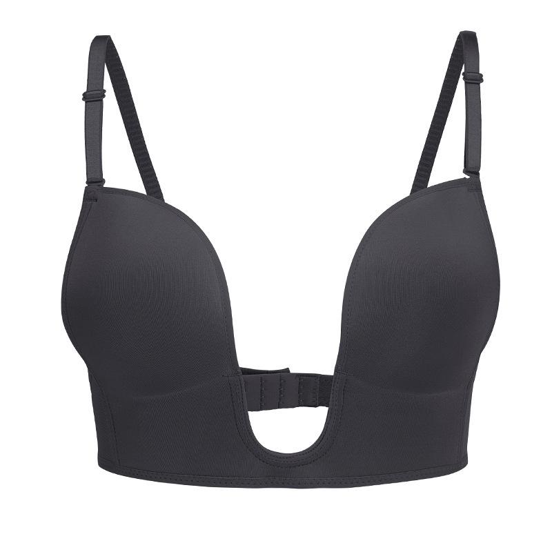 

Поставка горячая, бюстгальтеры без косточек, собирающие грудь, маленькая грудь становится большой, против отвисания, сексуальные и красивые бюстгальтеры для спины, нижнее белье, женский тренд A чёрный